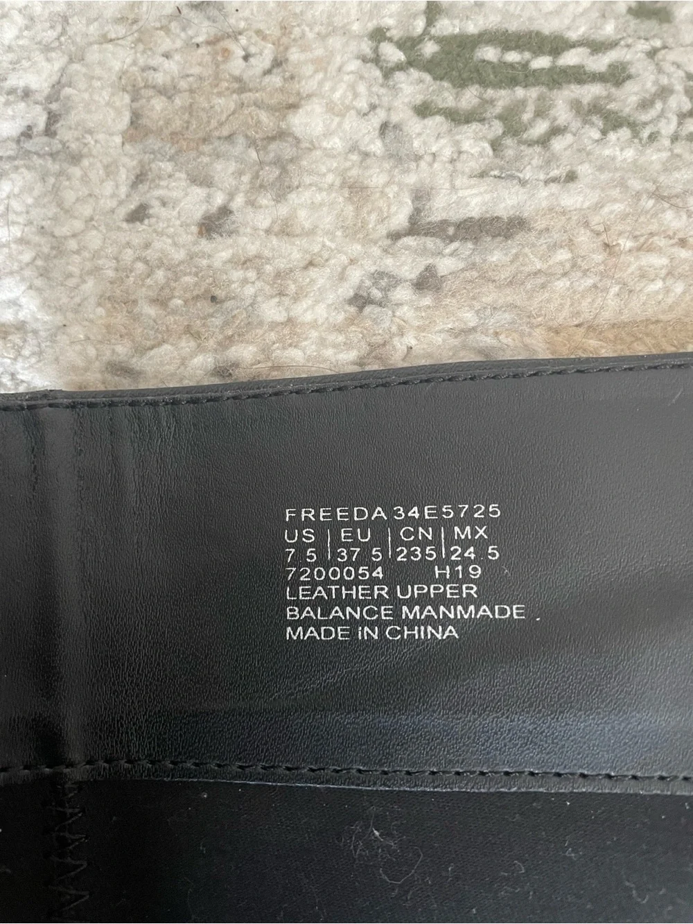 Calvin Klein Freeda Knee High Black Leather Boots Women’s Size 7.5
